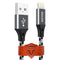 AGVEE 3 Pack 1m Lightning Cable, Braided Reinforced End Tip for iPhone Charger Cord Charging Data Wire for iPhone 11 Pro Max X XS XR, 5 6 6S 7 8 1...