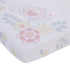 Disney Sweet Princess Light Blue, Pink, and White Enchanted 100% Cotton Photo Op Fitted Crib Sheet...