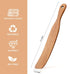 Skinny Wooden Spurtle for Sourdough Starter, Spreading, Baking, Mixing Sourdough Spoon Stirring Stick Wood Bread Spatula for Cooking Utensils Flat...