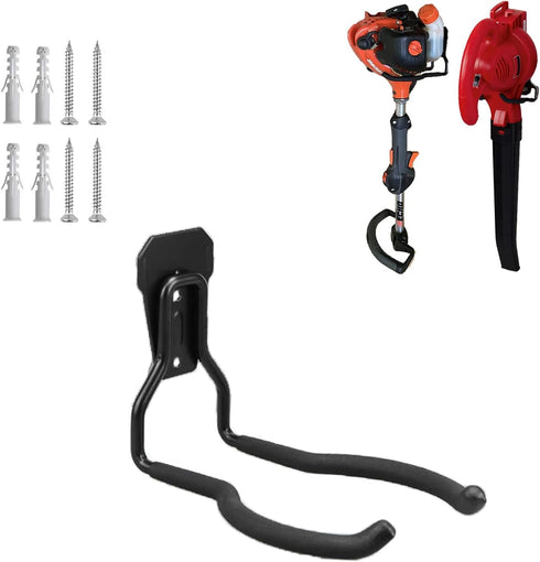 Garden Power Tool Hanger, Garage Wall Hooks, Weedeater Rack, String Trimmer Hanger, Weedeater Hanger, Utility Hooks for Garage Tool Organizers and...