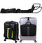 Vigorport Luggage Hook Strap,J Hook for add a Bag Luggage,Multi Adjustment Bag Strap Hook with Hands Free(Black-Large Size)...