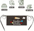 Waist Apron for Teachers with 3 Pockets Half Black Apron,Teachers Prefect Gift (teacher of ting humans)...