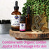 Garden of Life Essential Oils, 100% Organic & Pure Geranium Essential Oil Plus Sweet Orange & Palmarosa - Happy Blend for Diffusers, Home, Skin & ...