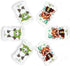 Cellulose Pop Up Sponges, Large, Natural and Compressed, a Unique Printed Cartoon Design?Multiple Use for Dishes Washing, Kitchen Cleaning, 6 Pack...