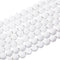 PH PandaHall 470 Pcs 7.6~8mm White Lava Beads Dyed Volcanic Stone Beads for Jewelry Making...