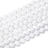 PH PandaHall 470 Pcs 7.6~8mm White Lava Beads Dyed Volcanic Stone Beads for Jewelry Making...