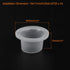 uxcell Faucet Leak-Proof Sealing Gasket, 60pcs Silicone Raw Material Belt Hose Sealing Washer Leak-Proof Plug for Faucet Triangle Valve, White...