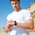 Getino Women Men, Waterproof Soft Stylish Accessories, Sport Band for Fitbit Sense/Sense 2/ Versa 3/ Versa 4 Watch, Large 3Pack-6...