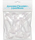 Amazing Drapery Hardware 2.5 Inch Clear Valance Clips for Top Blind Brands, 10-Pack - Sturdy Plastic Brackets, Ideal for Wood & Metal Treatments, ...
