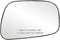 Fit System 80175 Passenger Side Non-Heated Mirror Glass w/Backing Plate, Toyota Camry Sedan 2-, 4 3/8" x 6 3/4" x 6 1/2" US Built...