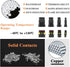 MUYI 384PCS Electrical Connectors Kit, 1/2/3/4 Pin Automotive Electrical Wire Connector Plug Car Electrical Connector Terminals Male and Female...
