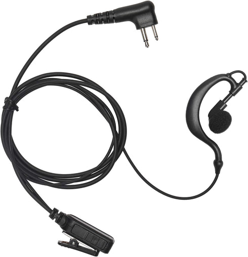 CLS1110 CLS1410 Earpiece Compatible with Motorola Radio CP200 GP300 GP2000 Walkie Talkie with PTT Mic 2 Pin Headset Single-Wire Surveillance Kit (...