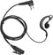 CLS1110 CLS1410 Earpiece Compatible with Motorola Radio CP200 GP300 GP2000 Walkie Talkie with PTT Mic 2 Pin Headset Single-Wire Surveillance Kit (...