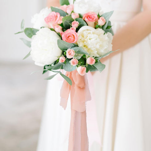 GLAMFIELDS Chiffon Ribbon Fringe Fabric Set 1.5" x 21Yd for Bouquets Wrapping, Wedding Invitations, Decorations, Gifts Wrapping & Bow Making,3 Rol...