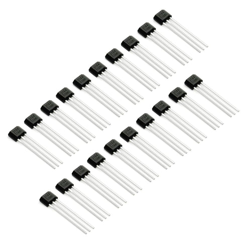 Gikfun A3144/OH3144/AH3144E Hall Effect Sensor Magnetic Detector for Arduino (Pack of 20pcs) EK1325...