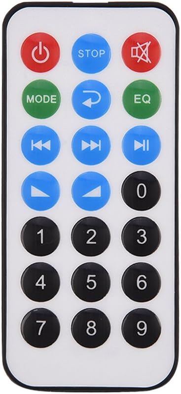 12V MP3 Decoder Module, USB/Bluetooth/SD Card/FM Radio WMA Decoder Board, Hands Call Bluetooth Decoder with Remote Control...