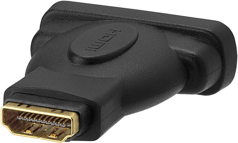 Cmple - DVI-D Female to HDMI Female Adapter, High Speed HDMI Female to DVI Female Coupler, DVI-D (24+1) Female to HDMI Female Adapter, Gold Plated...