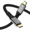 USB C Thunderbolt 4 Cable 3.3ft, USB4 Braided Cables 40Gbps, 8K 60Hz PD 100W Compatible with Thunderbolt 4/3, USB4/3, Type C, for iPhone 15/15 Pro...