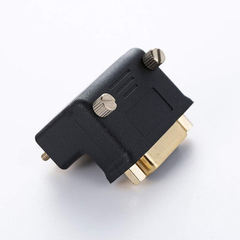 DVI-I Female to DVI-D Male Right Angle Adapter...