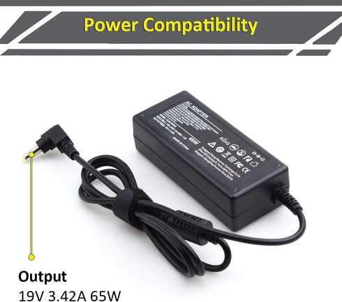 19V 3.42A 65W Charger Fit for JBL Xtreme Extreme 1 2 Bluetooth Wireless Speaker Supply AC Adapter...