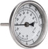 Metal Dial Thermometer, high Accuracy Stainless Steel 1/2 NPT Thread Pot Thermometer, Weldless Thermometer for Kitchen Use...