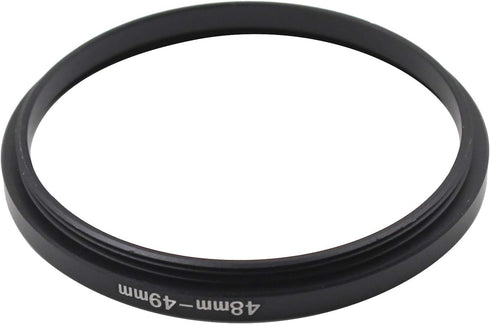 Step Up Rings Adapter 48mm to 49mm Step-Up Lens Adapter Ring For Filters...