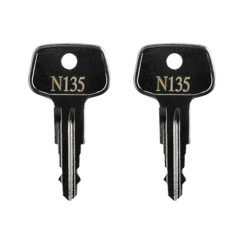 Key for Thule Key Replacement,for Roof Racks, Carriers, Crossbars Key etc,(Codes N135)...