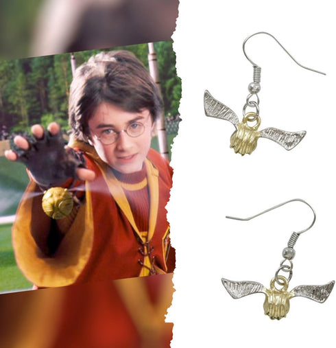 Harry Potter Golden Snitch Earrings...