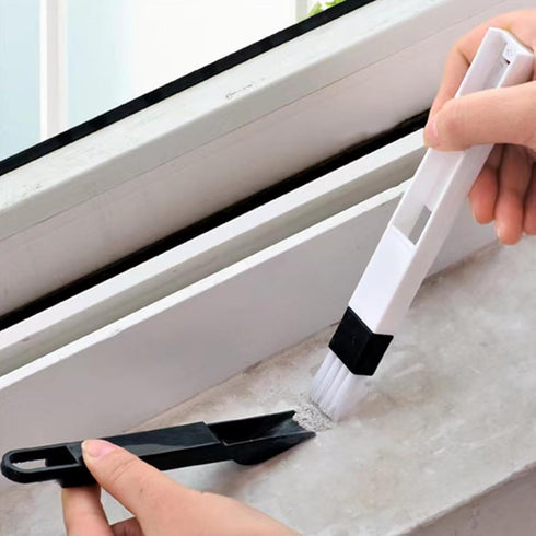 2Pcs Gap Cleaning Brush, 2 Drinking Straw Cleaning Brush, 2Pcs Window Groove Cleaning Brush Tools Set...