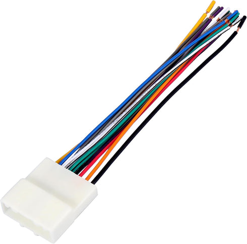 X AUTOHAUX 70-7552 Car Stereo CD Player Wiring Harness Wire Radio Adapter Plug for Nissan NV2500 2012-2016...