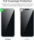 JETech Full Coverage Screen Protector for iPhone 13 Pro Max 6.7-Inch, 9H Tempered Glass Film Case-Friendly, HD Clear, 3-Pack...