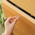 6 Pcs Clear Instant Cabinet Drawer Knobs Adhesive Push Pull Helper Crystal Drawer Pull Mini Handle Helper Self Stick Handle for Door Wardrobes...