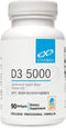 XYMOGEN D3 5000 - Bioavailable Vitamin D3 5000 IU (125 mcg) - High Potency Vitamin D Supplement to Support Immune Health, Bone + Heart Health (90 ...