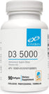 XYMOGEN D3 5000 - Bioavailable Vitamin D3 5000 IU (125 mcg) - High Potency Vitamin D Supplement to Support Immune Health, Bone + Heart Health (90 ...