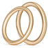 6 Pcs Metal O Ring Buckles Seamless Welded O-Rings Buckle for DIY Crafts, Bag Buckles, Bags, Dog Leashes, Purse Luggage Accessories(Gold, 1-1/2'')...