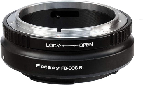 Fotasy FD Mount Lens to Cannon EOS RF Mount Adapter, FD EOS R Adapter, FD RF, FD FL Classic Manual Lense Adapter, Compatible with Canon EOS R Mirr...