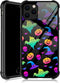 DJSOK Case Compatible with iPhone 12 Pro Max, Ghost Pumpkin Halloween with 4 Corners Shockproof Protection Soft Silicone TPU Bumper and Hard PC Pa...