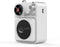 Portable Outdoor Mini Bluetooth Speaker Retro Atomic Phono Speaker Speaker with Clear Sound, White Suitable for Hiking, Cycling, Travel, Suitable ...