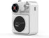 Portable Outdoor Mini Bluetooth Speaker Retro Atomic Phono Speaker Speaker with Clear Sound, White Suitable for Hiking, Cycling, Travel, Suitable ...