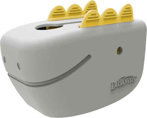 Dr. Brown’s CleanUp Dino-Soft Baby Bath Spout Cover, Soft and Safe on Tub Faucet, Toddler Bathtub Safety for Kids, BPA Free, Certified Plastic Neu...