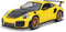 Maisto Porsche 911 GT2 RS Yellow with Carbon Hood and Gold Wheels Special Edition 1/24 Diecast Model Car...