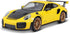 Maisto Porsche 911 GT2 RS Yellow with Carbon Hood and Gold Wheels Special Edition 1/24 Diecast Model Car...
