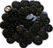 200pcs 5/8 inch (15mm) Black Buttons 2 Holes Resin Button for Sewing and DIY Crafts...