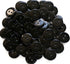200pcs 5/8 inch (15mm) Black Buttons 2 Holes Resin Button for Sewing and DIY Crafts...