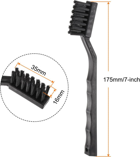 3pcs Anti-Static Cleaning Brush 16x35mm PV Plastic Conductive Bristles Anti Static ESD Brushes for Clean PCB Laptop Keyboard Fan and Other Electro...