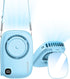 Gaiatop Neck Fan Rechargeable Mini Portable Fan Cute Camera Design, Lash Fan with 360°Rotate Mirror, 3 Speed USB Handheld Fan with LED Display, Pe...