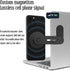 Magnetic Car Phone Mount, Invisible Design for Tesla Model 3/X/Y/S, Strong Magnet and 90° Rotation, Foldable Phone Holder for Car Screen Laptop, C...