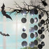 Cheerland Glitter Charcoal Grey Black Circle Garland Kit Halloween Party Decoration Hanging Polka Dots Streamer Backdrop Banner Birthday Wedding R...