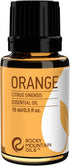 Rocky Mountain Oils Orange Essential Oil - 100% Pure and Natural Aromatherapy Essential Oils for Diffusers, Topical, and Home - 15ml...
