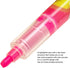 Pilot Spotliter VW Dual Tip Highlighter Pens 14 Colors 7 Packs With Original Stylus Ballpoint Touch Pen......